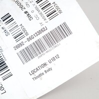 2011-2016 Volkswagen Jetta 2.0 Throttle Body Assembly 06G133062J