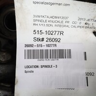 2011-2017 Volkswagen Jetta Beetle Right Front Spindle Knuckle Hub OEM