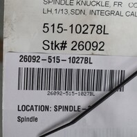 2011-2017 Volkswagen Jetta Beetle Left Front Spindle Knuckle Hub OEM