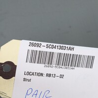 2011-2017 Volkswagen Jetta Front Front Strut Shock Spring EDC OEM