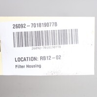 1999-2003 Volkswagen Eurovan Cabin Filter Housing OEM 701819077B