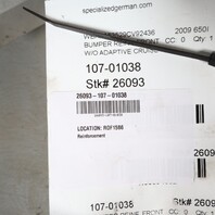 2008-2010 BMW 650i Front Bumper Reinforcement Bumper Carrier OEM 51117185487