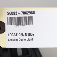 2006-2010 BMW 650i M6 E63 Coupe Overhead Console Dome Light OEM 51447073692