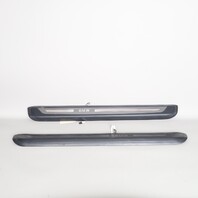 2004-2010 BMW 645ci 650i Door Sill Trim Plate Pair Lighted 51477079959 OEM