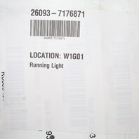 2008-2010 BMW 650i M6 Left Driver LED Turn Signal Corner Light OEM 63137176871