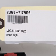 2008-2010 BMW 650i M6 E63 E64 Third High Mount Stop Tail Light OEM 63257177096