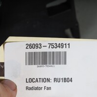 2006-2010 BMW 550i 650i Radiator Fan OEM 17427534911