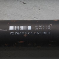 2007-2010 BMW 650i Rear Drive Shaft Propeller Shaft OEM 26107576479