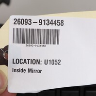 BMW 128i 135i 528i 535i 550i 650i Interior Inside Rear View Mirror 51169134458 OEM
