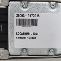 2009 BMW 650i Crash Diagnostic Diagnostic Control Module 65779172018 OEM