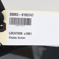 BMW 328i 335i 525i 528i 535i Information Display Monitor 65829193757 OEM