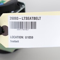 2008-2010 BMW 650i M6 Coupe Left Driver Seat Belt OEM 72117211629