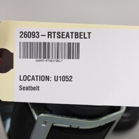 2008-2010 BMW 650i M6 Coupe Right Passenger Seat Belt OEM 72119143294