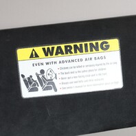 2006-2010 BMW 650i M6 E63 Coupe Sun Visor Set Pair Alcantara OEM