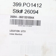 2011-2018 Porsche Cayenne Panamera Hybrid Left Driver Lower Intake Manifold OEM
