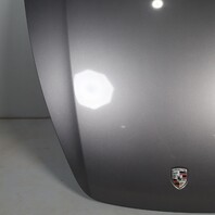 2011-2014 Porsche Cayenne 958 Hood Meteor Grey Metallic OEM 95851101106