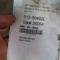 2011-2018 Porsche Cayenne Left Front Spindle Knuckle Hub OEM 95834115500