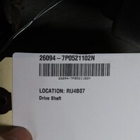 2011-2018 Porsche Cayenne 3.0 Rear Driveshaft Propeller Shaft 7P0521102N OEM