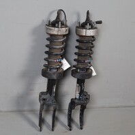 2011-2018 Porsche Cayenne Front Strut Shock Absorbers "Active" Pair OEM