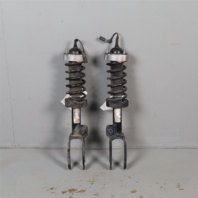 2011-2018 Porsche Cayenne Front Strut Shock Absorbers "Active" Pair OEM