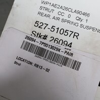 2011-2018 Porsche Cayenne Rear Strut Shock Absorbers "Active" Pair OEM NOTE