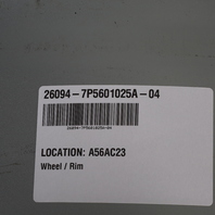 2011-2018 Porsche Cayenne 958 Wheel 19 X 8.5 "Cayenne Turbo" Rim OEM 7P5601025A