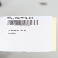2011-2014 Porsche Cayenne Tailgate Trunk Shock Pull Down Motor Pair OEM 7P5827851D