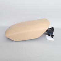 2011-2018 Porsche Cayenne 958 Center Console Lid Armrest Beige Leatherette OEM