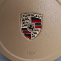 2011-2014 Porsche Cayenne Steering Wheel Airbag Leatherette Beige