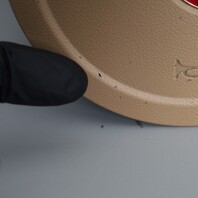 2011-2014 Porsche Cayenne Steering Wheel Airbag Leatherette Beige