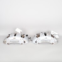 2011-2018 Porsche Cayenne Front Brake Caliper Set Brembo OEM