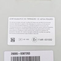 BMW 320i 328i 335i 428i 435i Front Electronic Control Module FEM OEM 61359387263