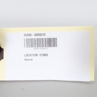 2011 BMW 328i 335i Yaw Turn Rate Sensor OEM