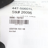 2009-2013 BMW 135i 335i Left Rear Axle Shaft CV Joint 33207580325 OEM
