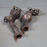 2010-2013 BMW 128i 328i Exhaust Manifold Front Rear Set 18407556989 OEM