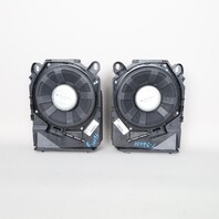 2008-2013 BMW 328i 335i M3 X1 Floor Speaker Subwoofer Set Pair 65139143143 OEM