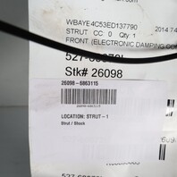 2013-2015 BMW 535iGT 550iGT 740i Left Front Strut Shock Spring EDC OEM