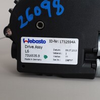 BMW 528i 535i 550i M5 640i 650i 740i 750i Sunroof Motor 67617316535 OEM