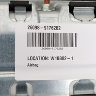 BMW 740i 750i Right Passenger Knee Airbag Black 72129176276 OEM