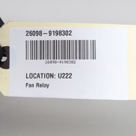 2014 BMW 650i Engine Cooling Fan Motor Relay 61369198302 OEM