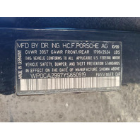 1999-2001 Porsche 911 996 Transmission 6 Speed Manual Non LSD OEM