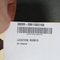 1999-2004 Porsche 911 996 Air Cleaner Box OEM 99611002158 NOTE