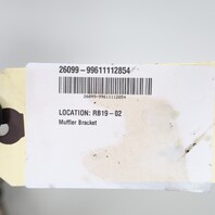 1999-2001 Porsche 911 996 3.4 Right Muffler Support Bracket OEM 99611112854