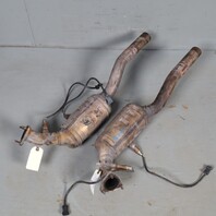 1999-2001 Porsche 911 996 3.4 Exhaust Manifold Downpipe Pair Right Left OEM