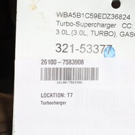 2011-2015 BMW 535i 640i 740i 3.0 N55 Turbocharger 11657583908 OEM