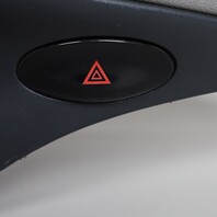 1997-1999 Porsche Boxster 986 Speedometer Cover Trim Leatherette Grey OEM