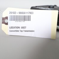 2000-2004 Porsche Boxster 986 Left Convertible Top Transmission OEM 98656117903