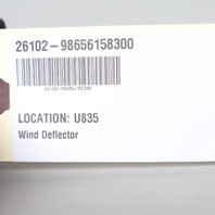 1997-2004 Porsche Boxster 986 Left Wind Deflector Screen OEM 98656158300