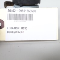 1997-2004 Porsche 911 996 Boxster 986 Headlight Switch OEM 99661353500