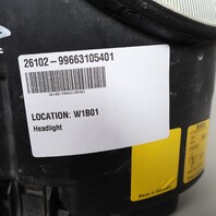 1999-2001 Porsche 911 996 Boxster 986 Right Passenger Halogen Headlight OEM